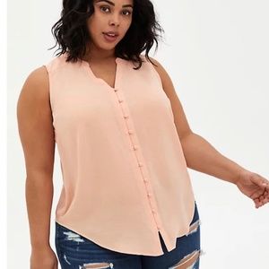 Torrid Size 0 Peach